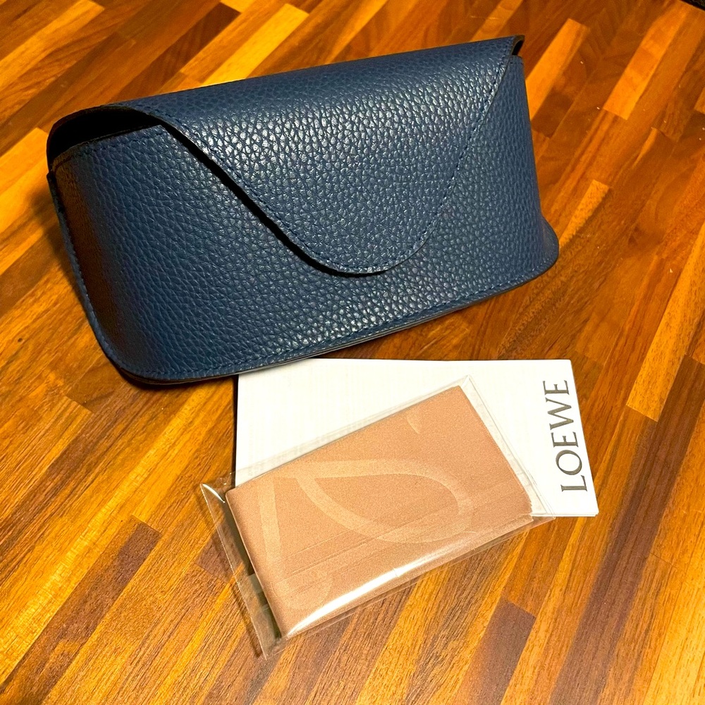 Loewe Leather Sunglasses Case